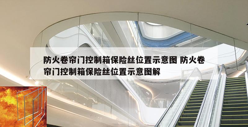 防火卷帘门控制箱保险丝位置示意图 防火卷帘门控制箱保险丝位置示意图解