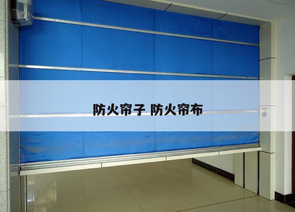 防火帘子 防火帘布