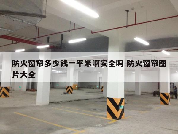防火窗帘多少钱一平米啊安全吗 防火窗帘图片大全