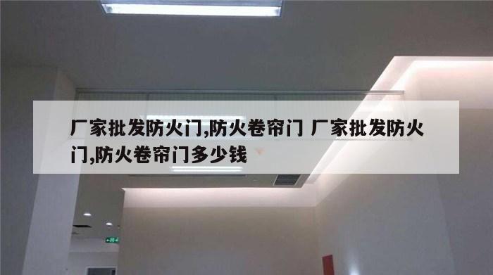 厂家批发防火门,防火卷帘门 厂家批发防火门,防火卷帘门多少钱