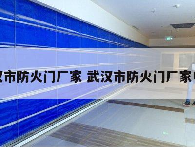 武汉市防火门厂家 武汉市防火门厂家电话