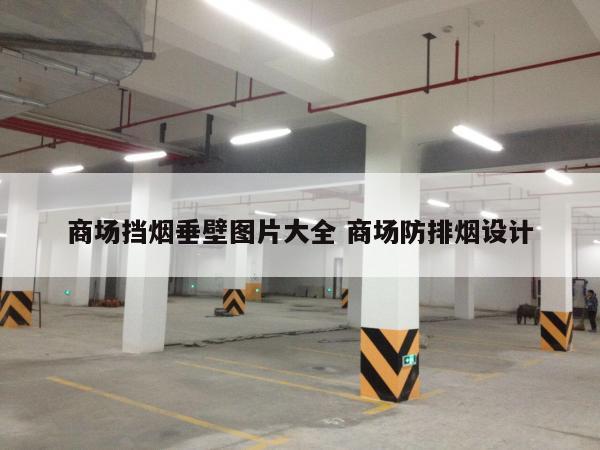 商场挡烟垂壁图片大全 商场防排烟设计