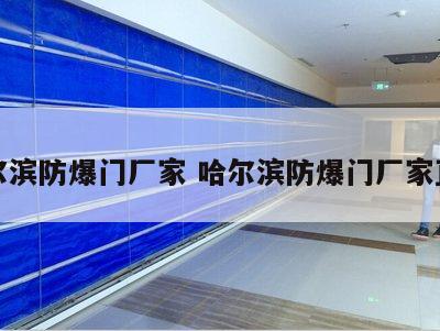 哈尔滨防爆门厂家 哈尔滨防爆门厂家直销