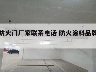 赛银防火门厂家联系电话 防火涂料品牌前十名