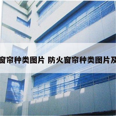 防火窗帘种类图片 防火窗帘种类图片及价格