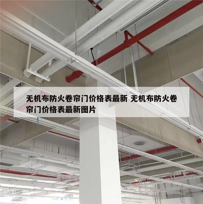 无机布防火卷帘门价格表最新 无机布防火卷帘门价格表最新图片