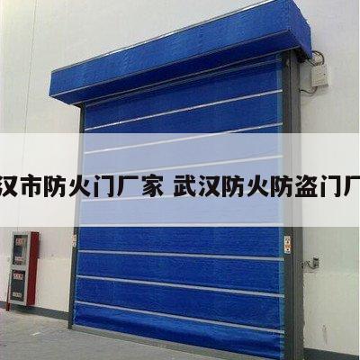 武汉市防火门厂家 武汉防火防盗门厂家