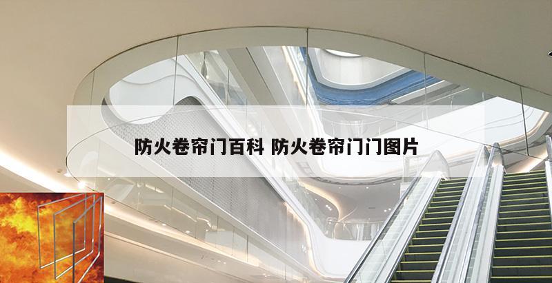 防火卷帘门百科 防火卷帘门门图片