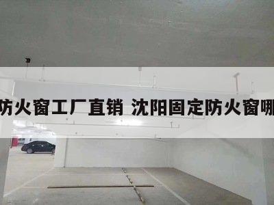 沈阳防火窗工厂直销 沈阳固定防火窗哪家好