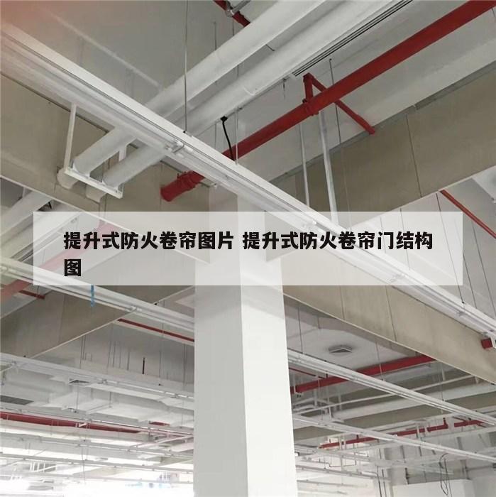 提升式防火卷帘图片 提升式防火卷帘门结构图